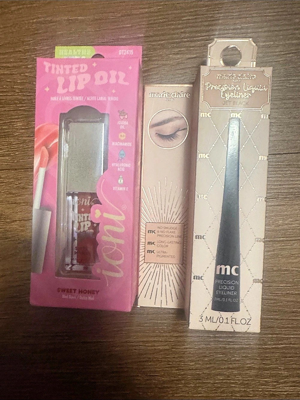 Mary Kay Makeup Set Tinted Lip Balm Mascara Eyeliner NWT